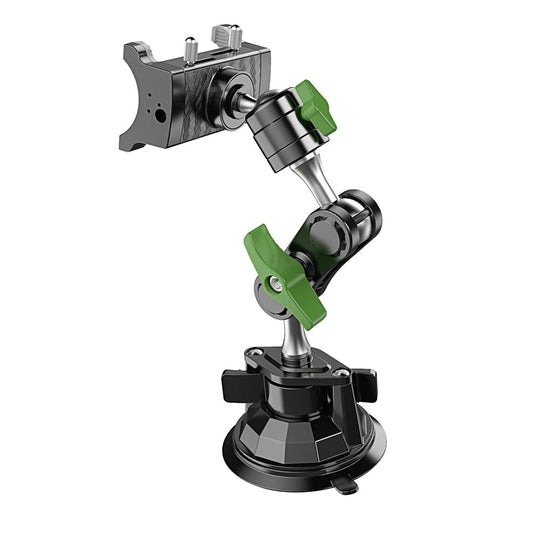 Green Lion Ultimate Phone Holder With Suction Cup Mount | Universal Compatibility | Secure & Stable | Flexible Design | Easy to Use | Unique Design | Quality Material | GNULSCUPHDBK |