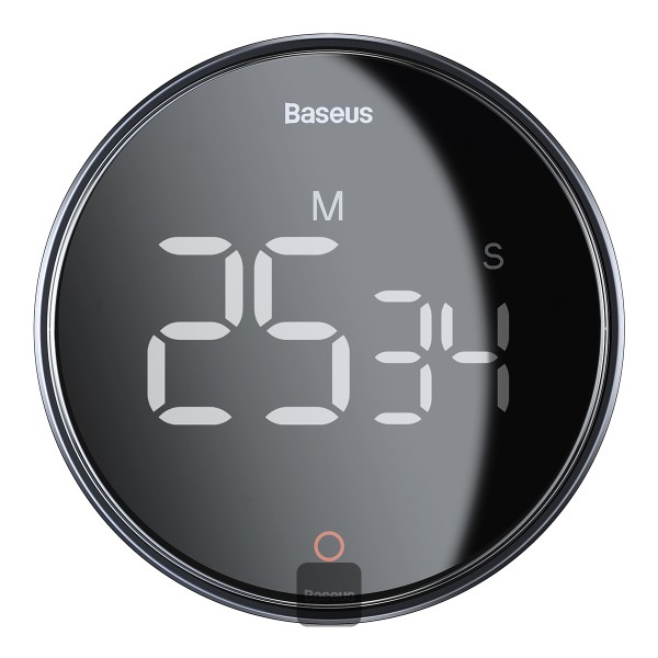 Baseus Digital Rotation Countdown Timer | HD Digital Display | Rotate To Set Timing | 3 Level Volume | Hidden Bracket | Magnetic Back Design | FMDS000013 |