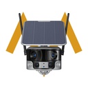 7MD Camera Binocular 4G/WiFi CCTV Camera | 4K Quality Resolution | Dual Lens With 180° Viewing Angle | Night Vision | SD Card Supported | Intelligent Human Tracking | App Control | Waterproof | (7MDY6G / 7MDY6-Wifi)