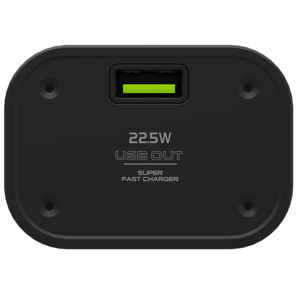 Goui Nano 10 PowerBank | 10000 mAh Capacity | 22.5W Fast Charging | LED Display | Dual USB Ports | Multiple Safety | Unique Design | G-TPB10-3A |