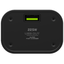 Goui Nano 10 PowerBank | 10000 mAh Capacity | 22.5W Fast Charging | LED Display | Dual USB Ports | Multiple Safety | Unique Design | G-TPB10-3A |