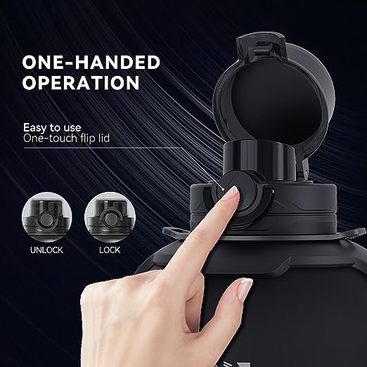 SGUAI Smart Water Bottle | LED Reminders | Portable & Leak-Proof Design | BPA-Free & Easy To Clean | Long-Lasting Battery |