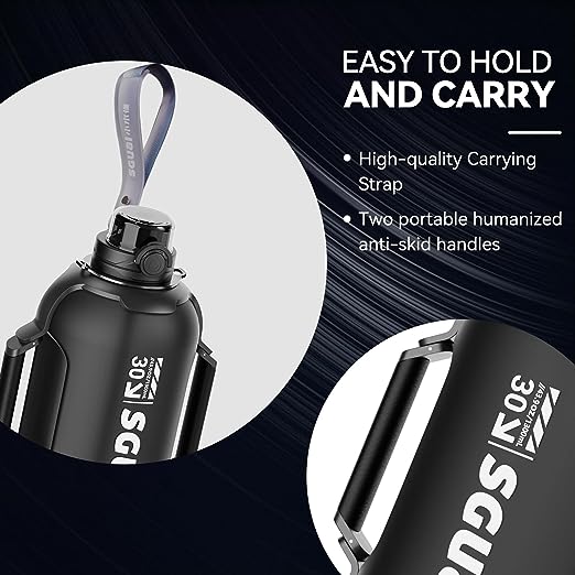 SGUAI Smart Water Bottle | LED Reminders | Portable & Leak-Proof Design | BPA-Free & Easy To Clean | Long-Lasting Battery |