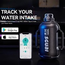 SGUAI Smart Water Bottle | LED Reminders | Portable & Leak-Proof Design | BPA-Free & Easy To Clean | Long-Lasting Battery |