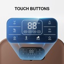 KASJ Foot Bath Device | Portable & Folding Design | 4 Bathing Modes | LED Control Screen | Bluetooth Remote Control | USB Charging | K1 |