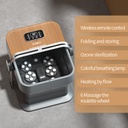 KASJ Foot Bath Device | Portable & Folding Design | 4 Bathing Modes | LED Control Screen | Bluetooth Remote Control | USB Charging | K1 |