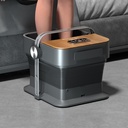 KASJ Foot Bath Device | Portable & Folding Design | 4 Bathing Modes | LED Control Screen | Bluetooth Remote Control | USB Charging | K1 |