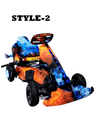 Four-Wheeled Electric Drift Scooter For Kids | LED Lights | Bluetooth Speaker | Handbrake | 3 Speeds | K9 |
