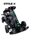 Four-Wheeled Electric Drift Scooter For Kids | LED Lights | Bluetooth Speaker | Handbrake | 3 Speeds | K9 |