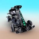 Four-Wheeled Electric Drift Scooter For Kids | LED Lights | Bluetooth Speaker | Handbrake | 3 Speeds | K9 |