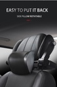 Car Headrest Pillow | High Quality Leather & Foam | Adjustable & Comfortable | Easy To Install | CHP07 |