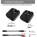7MD Air Auto-Bluetooth Wireless Audio Adapter & Bluetooth Transmitter | Long-Lasting Battery | Portable Design | Pair With 2 Devices | AF-002J |