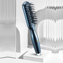 7MD Hair Brush Iron | Dual Heating Levels | 30 Mins Auto-Off | Compact & Portable Design | Easy & Safe To Use | 7MD-021 | ONLY BLACK