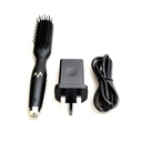 7MD Hair Brush Iron | Dual Heating Levels | 30 Mins Auto-Off | Compact & Portable Design | Easy & Safe To Use | 7MD-021 | ONLY BLACK
