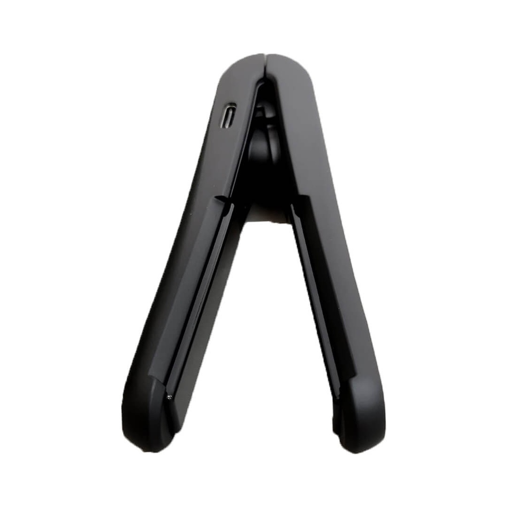 7MD Portable Mini Hair Iron | Small & Compact Design | Type-C Rechargeable & Long-Lasting Battery | Super-Quick Heating | FS-C1-BK |