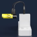 BASEUS 2Pcs Recyclable Charging Battery AA Lithium Ion Rechargeable Batteries - Yellow