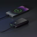 Powerology Onyx 10050mAh Power Bank | 35W Fast Charging | USB-C and USB-A Ports | Digital Display | Multiple Safety | PPBCHA18 |