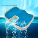 7MD Seat Cushion Gel Foam | Heat Dissipation | Anti-Slip Design | Back Pain Relief | Super Comfortable | Washable Cover | Suitble at Office + Home + Car + Travel + Wheelchair | Premium Quality |