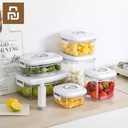 Vacuum Food Containers Set | Premium Quality Material | Safe & Durable | Keeps Food Fresh Longer | 6 Containers + 3 Air Pump |