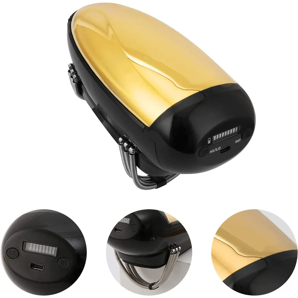 Cordless Body Heat Massager | 2 Adjustable Speed Levels | Long-Lasting & Rechargeable Battery | FXSSM1 |