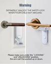 Door Lever Lock For Kids Safety | Universal Compatiblity | Easy To Install | B3207 |