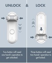 Door Lever Lock For Kids Safety | Universal Compatiblity | Easy To Install | B3207 |