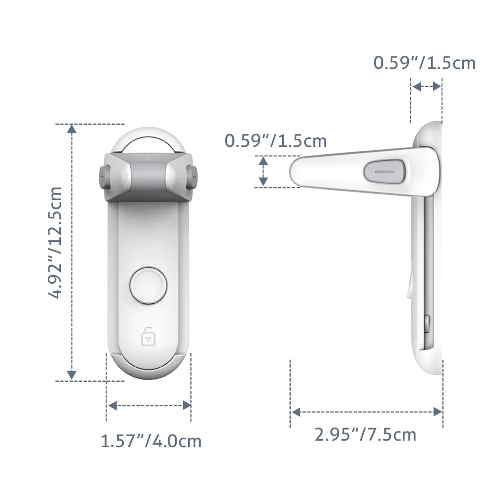 Door Lever Lock For Kids Safety | Universal Compatiblity | Easy To Install | B3207 |