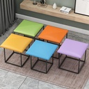5 in 1 Multi-functional Stool Chair Set | Easy To Move & Store | Waterproof Leather |