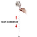 MGTU Handheld Shower Sink Hose Sprayer with Massage Brush (SL31389)