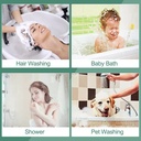 MGTU Handheld Shower Sink Hose Sprayer with Massage Brush (SL31389)