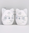 7MD Wireless Audio Baby Monitor With 2-Way Communication, Music & Night Light