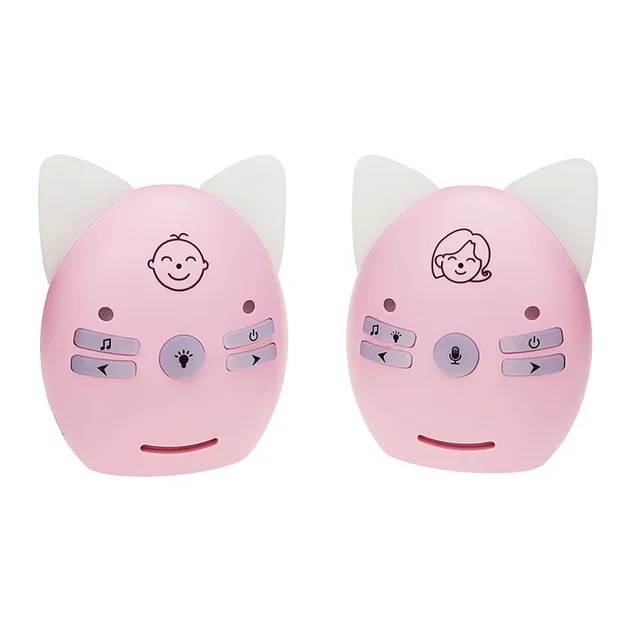 7MD Wireless Audio Baby Monitor With 2-Way Communication, Music & Night Light