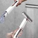 7MD Portable Mini Mop Self Squeeze For Small Spaces Wet Ceramic Drill Floor Cleaning Hand Free Squeeze Mop With 2 Sponges