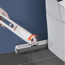 7MD Portable Mini Mop Self Squeeze For Small Spaces Wet Ceramic Drill Floor Cleaning Hand Free Squeeze Mop With 2 Sponges