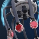 7MD 360 Degree Electric Head Massager With Vibration Massage & Red Light Therapy