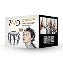 7MD 360 Degree Electric Head Massager With Vibration Massage & Red Light Therapy
