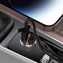 7MD Car Charger With Built-in 20W Lightning Cable & 18W USB Port For Simultaneous Quick Charging (7MD-Q03)