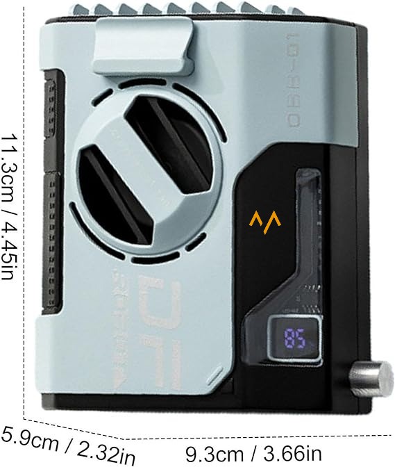 7MD Portable Mini Cooling Fan With 10000mAh Power Bank