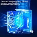 7MD Portable Mini Cooling Fan With 10000mAh Power Bank