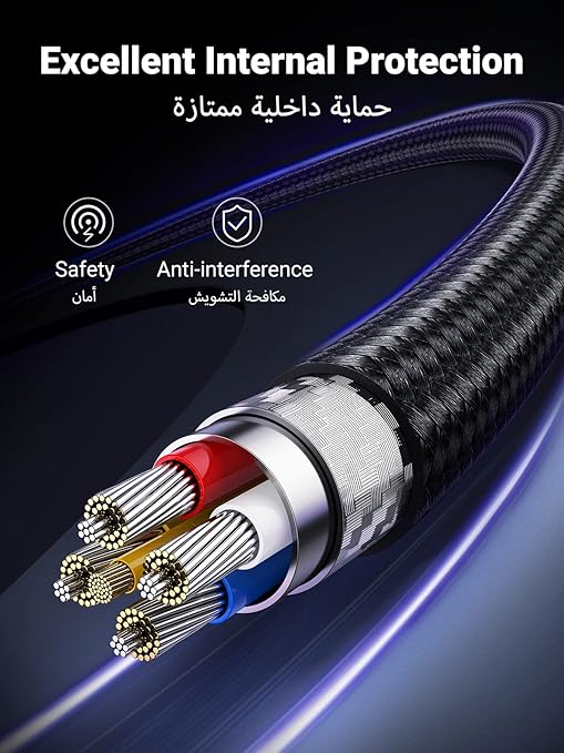UGREEN USB-A to Lightning Durable Cable For Fast Charging & Stable Data Transfer 60156/60158