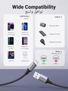 UGREEN USB-A to Lightning Durable Cable For Fast Charging & Stable Data Transfer 60156/60158