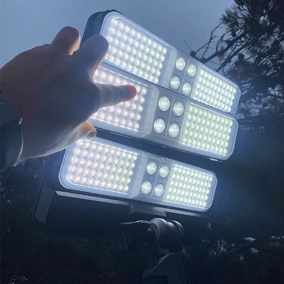 | Winter Collection | Crony High-Lumen Solar Powered Battery Outdoor Fishing Light, Camping LED Light With 3x 5200 mAh Power Bank | CN-25 |