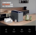 Porodo Smart Ice Cube Maker Machine With Interactive Controls With 12Kg Capcity | PD-LSICMV2-BK |