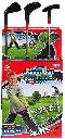 Kids Golf Set With 3 Clubs, 3 Balls, Mat, Stand With Hole (YF313A)