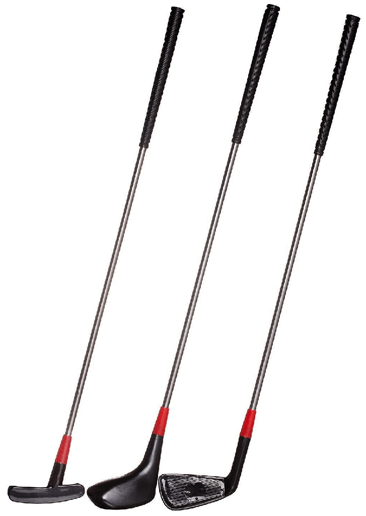 Kids Golf Set With 3 Clubs, 3 Balls, Mat, Stand With Hole (YF313A)