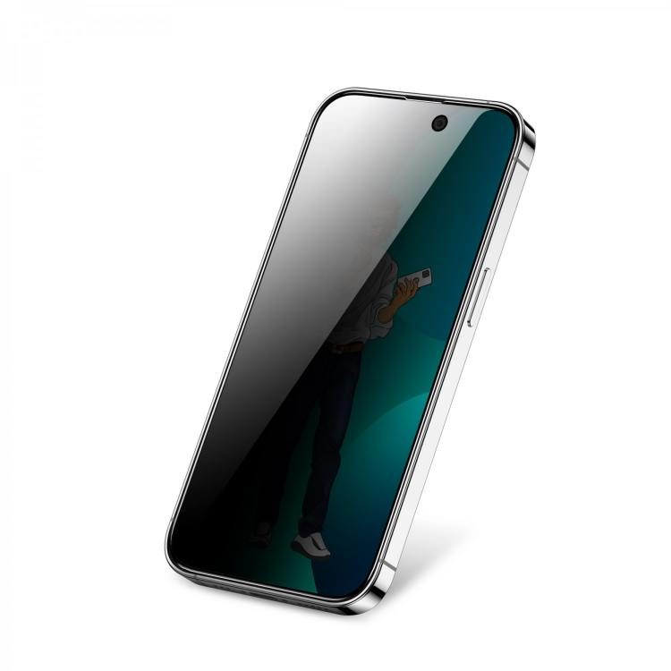 Green Lion 3D Privacy Scratch Free Round Edge Glass Screen Protector For iPhone 14 Pro / Pro Max | GN9HSPY14 |