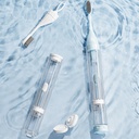 7MD Travel Toothbrush with a Builtin Case for Toothpaste, Folding Handle, Soft Bristle, Blue Color