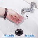 7MD Transparent Double Sided Adhesive Tape, Washable & Reusable