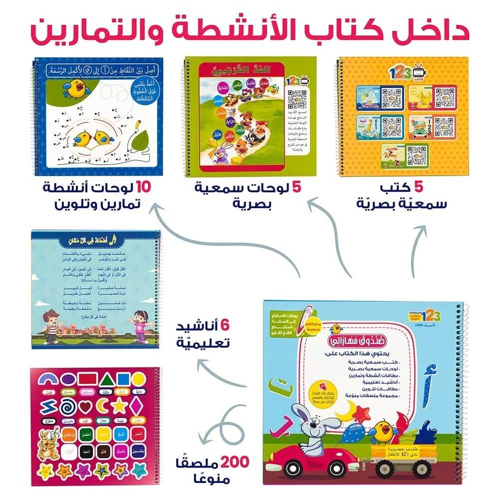 My Skills Box – Educational Pack & Books for Kids in Arabic -  978-1-912812-99-8