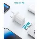 Anker 312 Wall Charger Anker 312 Wall Charger With USB-C Port For Fast 30W Charging | A2640k21 |